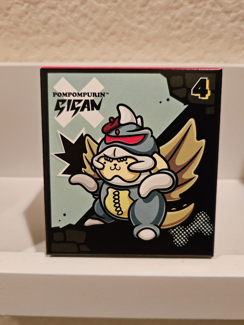 Sanrio Pompompurin Gigan Mcdonalds Godzilla Collab Toy